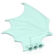 Creature Body Part, Dragon, Wing Large, Light Aqua