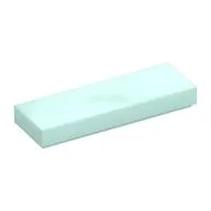 Tile 1 x 3, Light Aqua