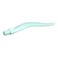 Plant / Animal Body Part, Tree / Branch / Tail / Appendage / Tentacle with Pin, Light Aqua