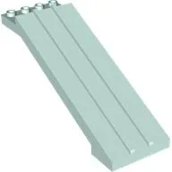 Duplo Ramp Straight, Light Aqua
