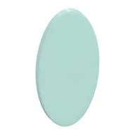Shield Ovoid with Grip [Plain], Light Aqua