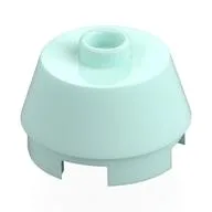 Brick Round 2 x 2 Truncated Cone, Light Aqua