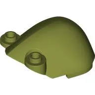 Large Figure Limb Cover 4 x 5 with 2 Studs, Olive Green