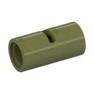 Technic Pin Connector Round [Slotted], Olive Green