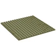 Plate 16 x 16, Olive Green
