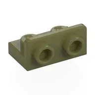Bracket 1 x 2 - 1 x 2 Inverted, Olive Green