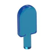 Food Popsicle / Lollipop, Trans-Dark Blue