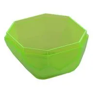 Rock Boulder 4 x 4, Bottom, Trans-Bright Green