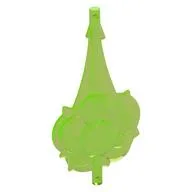Cloud / Dust with 4 x 8 with Bars, Trans-Bright Green