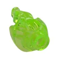 Flame Blaster with Handle, Trans-Bright Green