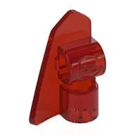 Technic Panel Fairing #8 3L Very Small Smooth, Side B, Trans-Red