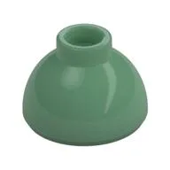 Brick Round 1.5 x 1.5 Dome Top [Plain], Sand Green
