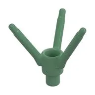 Plant, Flower Stem with Bottom Bar, Sand Green