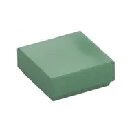 Tile 1 x 1 with Groove, Sand Green
