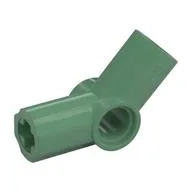 Technic Axle and Pin Connector Angled #4 - 135°, Sand Green