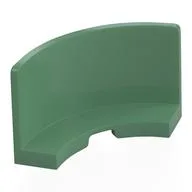 Panel 3 x 3 x 2 Quarter Round, Sand Green