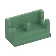 Hinge Brick 1 x 2 Base, Sand Green