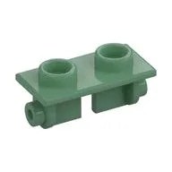 Hinge Brick 1 x 2 Top Plate Thin, Sand Green