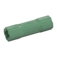 Technic Driving Ring Connector Smooth [2 rounded and 2 flat side walls], Sand Green