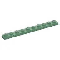 Plate 1 x 10, Sand Green