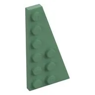 Wedge Plate 6 x 3 Right, Sand Green