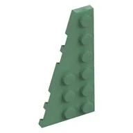 Wedge Plate 6 x 3 Left, Sand Green