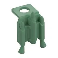 Minifig Neckwear Jet Pack with Nozzles (Mandalorian), Sand Green