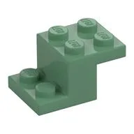 Bracket 3 x 2 x 1 1/3 with Bottom Stud Holder, Sand Green