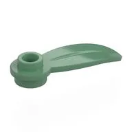 Plant, Round 1 x 3 - 1 Leaf, Sand Green