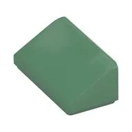 Brick Sloped 30° 1 x 2 x 2/3, Sand Green