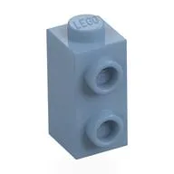 Brick Special 1 x 1 x 1 2/3 with Studs on 1 Side, Sand Blue