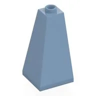 Brick Sloped 75° 2 x 2 x 3 Double Convex, Sand Blue