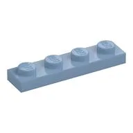 Plate 1 x 4, Sand Blue