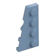 Wedge Plate 4 x 2 Left, Sand Blue