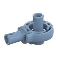 Technic Rotation Joint Ball Loop with Two Perpendicular Pins with Friction, Sand Blue
