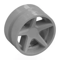 Wheel, Sport 21 x 11, Chrome Silver
