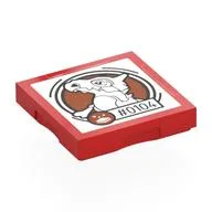 Tile Special 2 x 2 with SMART Tag with '#0104' Cubone Print, Red