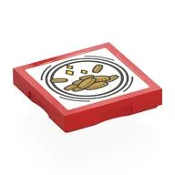 Tile Special 2 x 2 with SMART Tag with Coins Print, Red