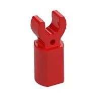 Bar Holder with Clip, Red