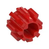 Technic Gear 8 Tooth No Friction, Red