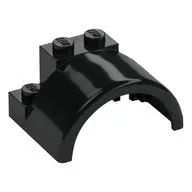 Wheel Arch 4 x 3 x 1 2/3, Red