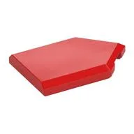 Tile Special 2 x 3 Pentagonal, Red