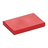 Tile 2 x 3, Red