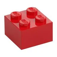 Brick 2 x 2, Red