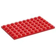 Plate 6 x 10, Red