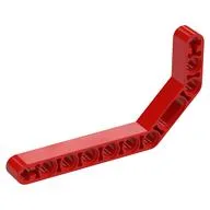 Technic Beam 1 x 11.5 Double Bent Thick, Red