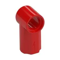 Technic Axle and Pin Connector Angled #1, Red