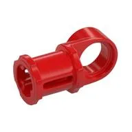 Technic Axle and Pin Connector Toggle Joint Smooth, Red