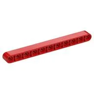 Technic Beam 1 x 11 Thick, Red