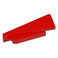 Brick Wedged, Sloped 1 x 5 x 1 1/3 Left, Red